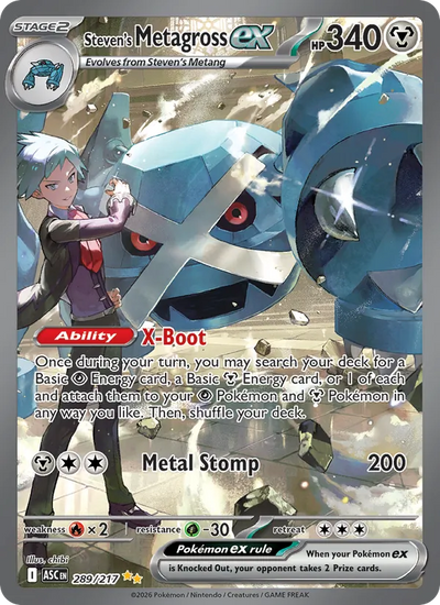 #289 Steven's Metagross ex