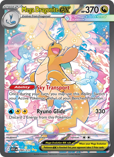 #290 Mega Dragonite ex
