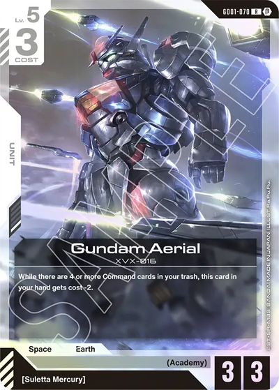 #GD01070 Gundam Aerial