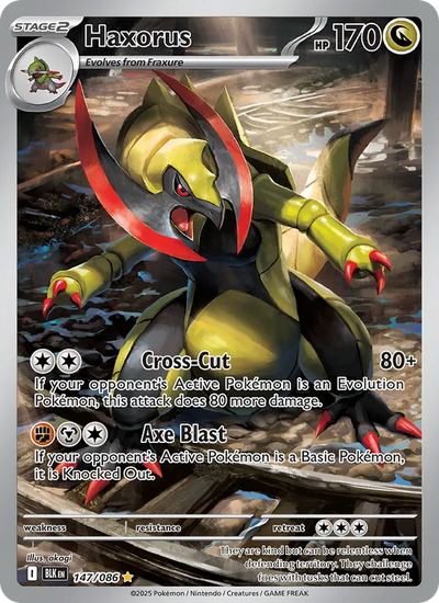 #147 Haxorus