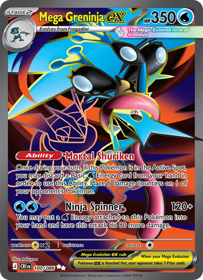 #100 Mega Greninja ex
