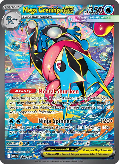#116 Mega Greninja ex