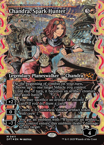 #411 Chandra, Spark Hunter