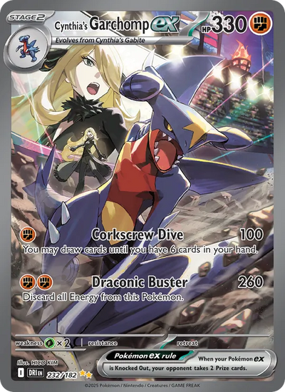 #232 Cynthia's Garchomp ex