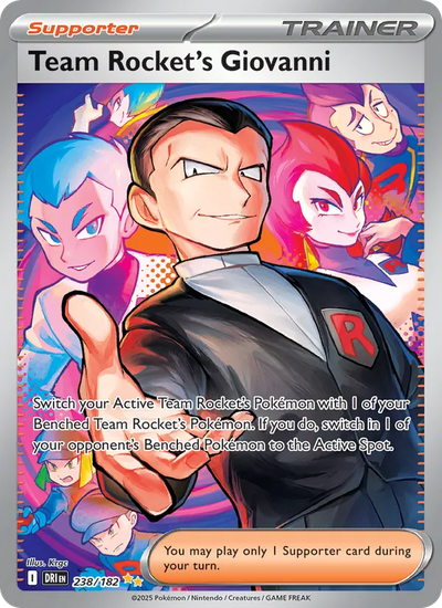 #238 Team Rocket's Giovanni