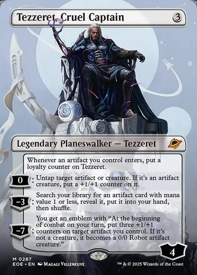 #287 Tezzeret, Cruel Captain