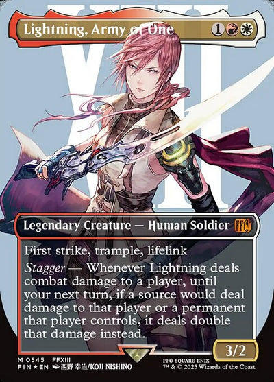 #545 Lightning, Army of One