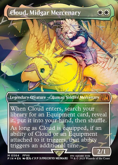 #564 Cloud, Midgar Mercenary