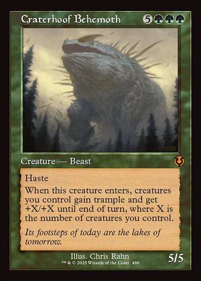 #480 Craterhoof Behemoth