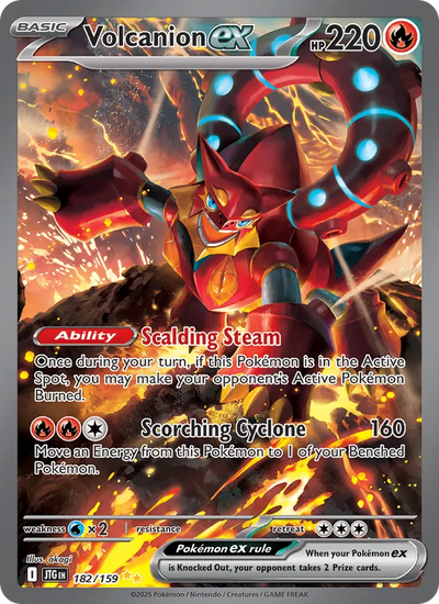#182 Volcanion ex