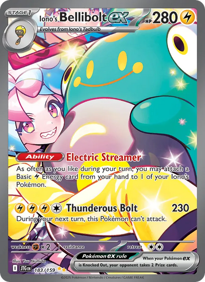 #183 Iono's Bellibolt ex