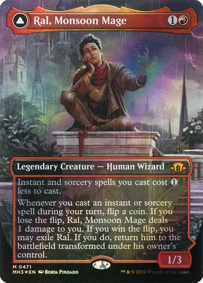 #471 Ral, Monsoon Mage // Ral, Leyline Prodigy