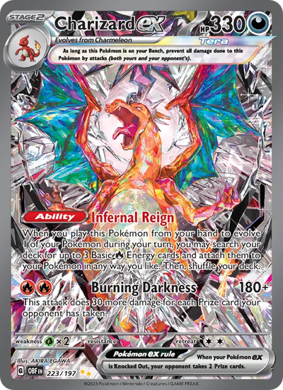 #223 Charizard ex