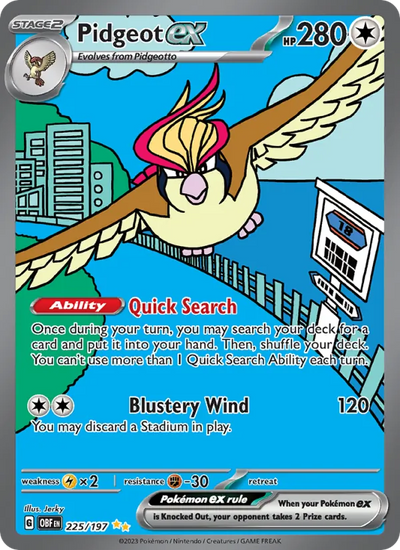 #225 Pidgeot ex