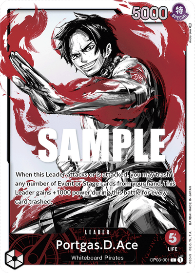 #001 Portgas.D.Ace