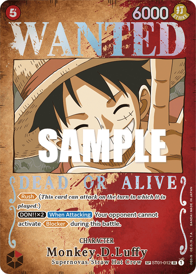 #ST01012 Monkey.D.Luffy