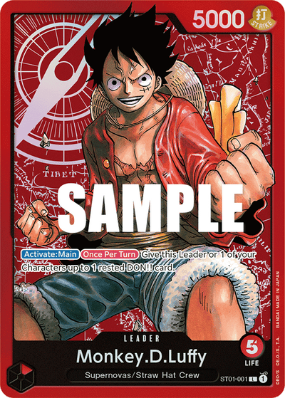 #001 Monkey.D.Luffy