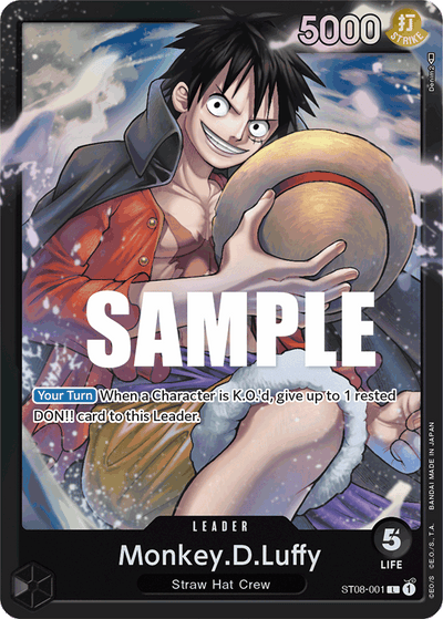 #001 Monkey.D.Luffy