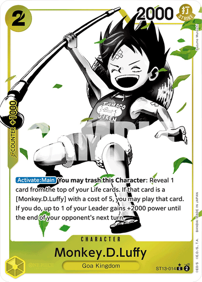 #014 Monkey.D.Luffy