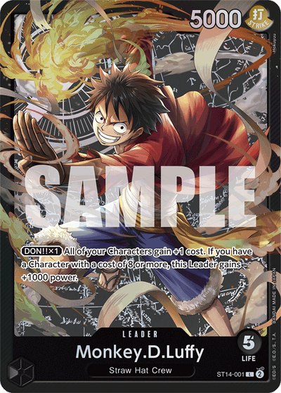 #001 Monkey.D.Luffy
