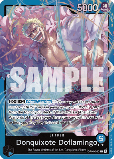 #OP01060 Donquixote Doflamingo