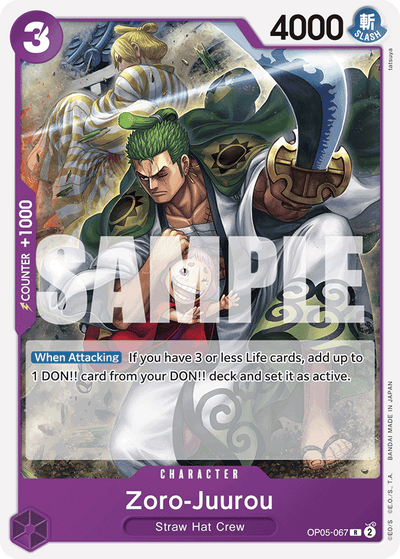 #OP05067 Zoro-Juurou