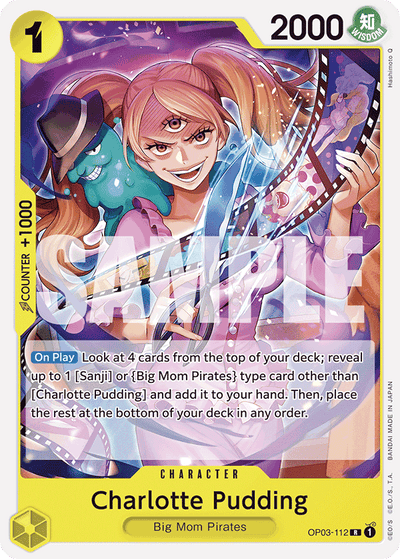 #OP03112 Charlotte Pudding