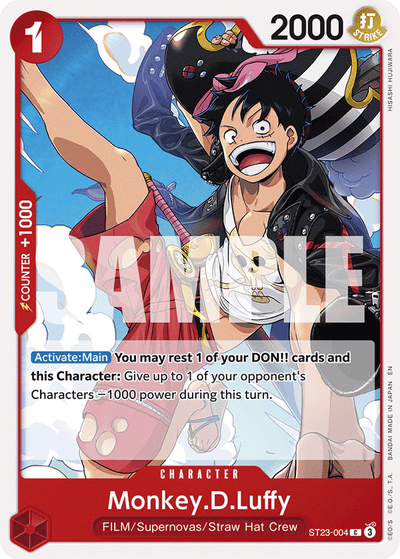 #004 Monkey.D.Luffy