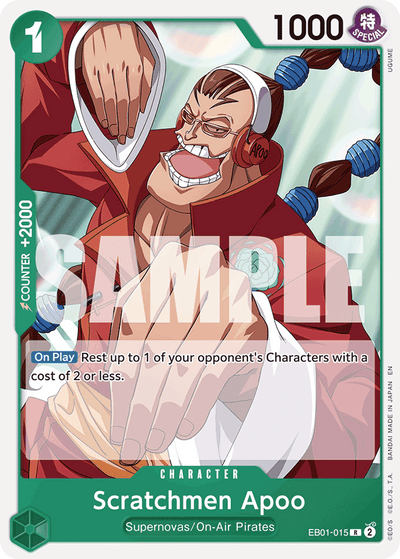 #EB01015 Scratchmen Apoo