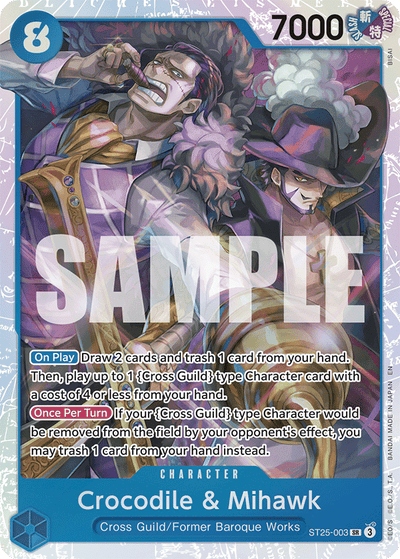 #003 Crocodile & Mihawk