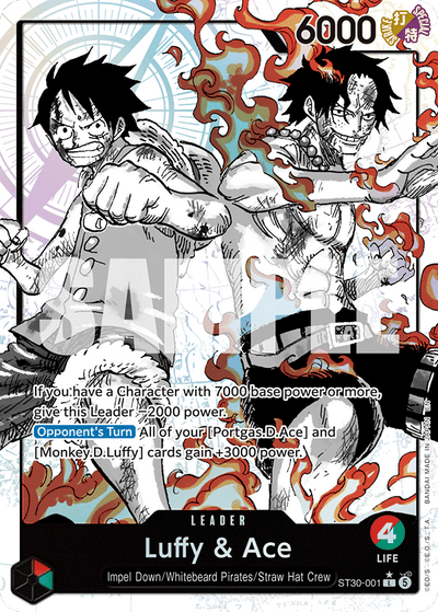 #001 Luffy & Ace