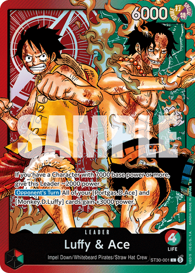 #001 Luffy & Ace