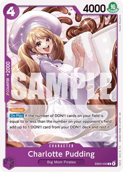 #EB03035 Charlotte Pudding