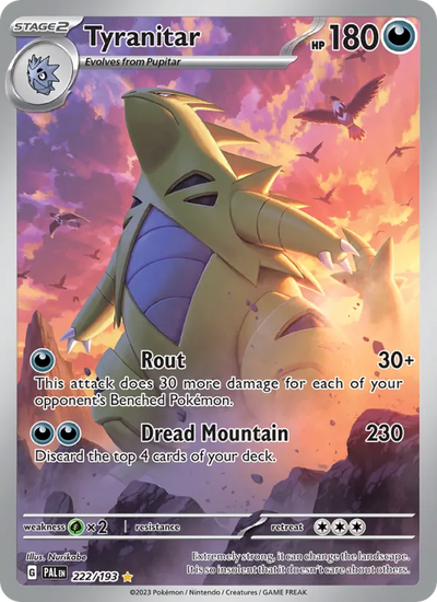 #222 Tyranitar