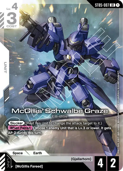 #ST05007 McGillis' Schwalbe Graze