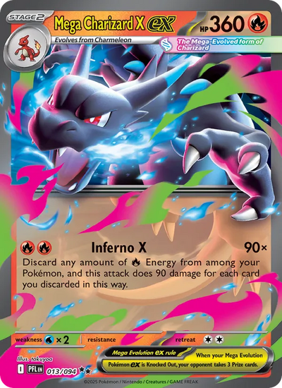#013 Mega Charizard X ex
