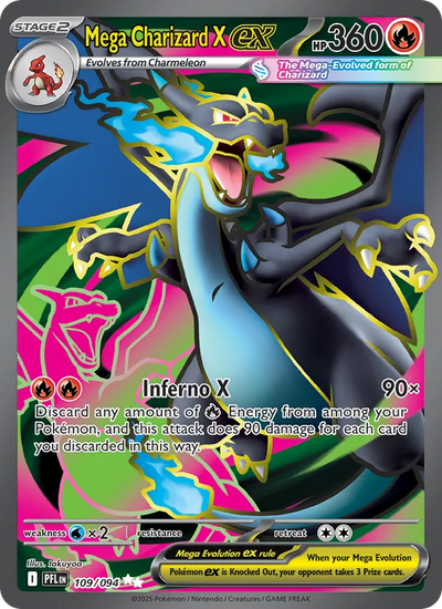 #109 Mega Charizard X ex