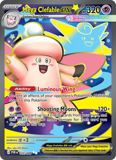 #103 Mega Clefable ex