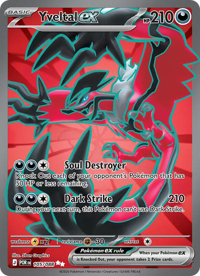 #105 Yveltal ex