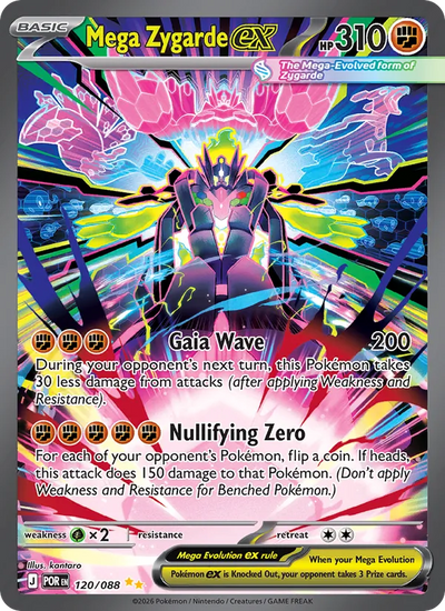 #120 Mega Zygarde ex