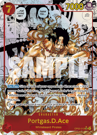 #OP02-013 Portgas.D.Ace