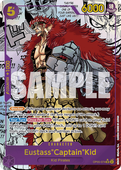 #OP05-074 Eustass"Captain"Kid