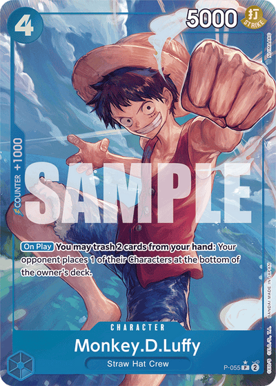 #P-055 Monkey.D.Luffy