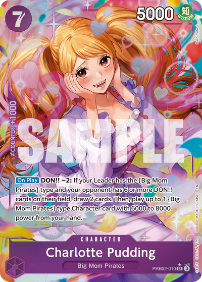 #PRB02-010 Charlotte Pudding