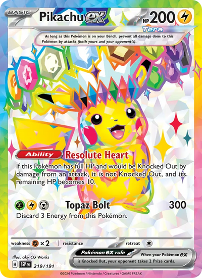 #219 Pikachu ex