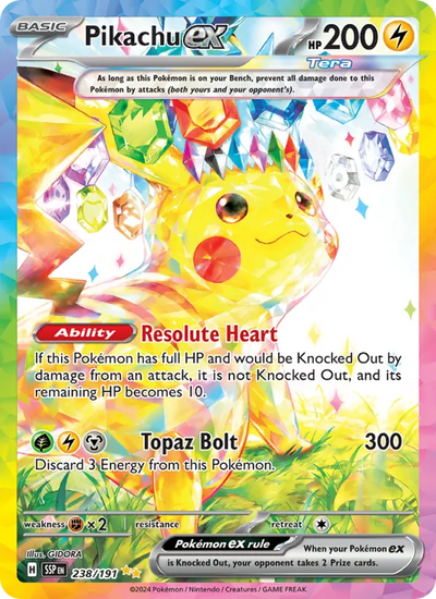#238 Pikachu ex