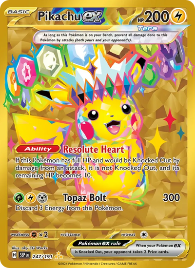 #247 Pikachu ex