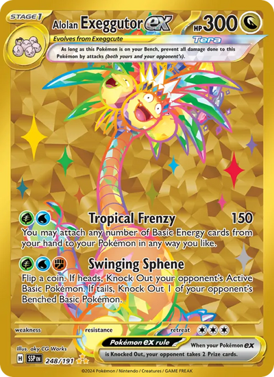 #248 Alolan Exeggutor ex