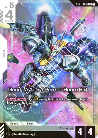 #006 Gundam Aerial (Permet Score Six)