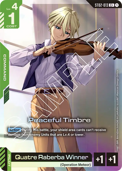 #013 Peaceful Timbre
